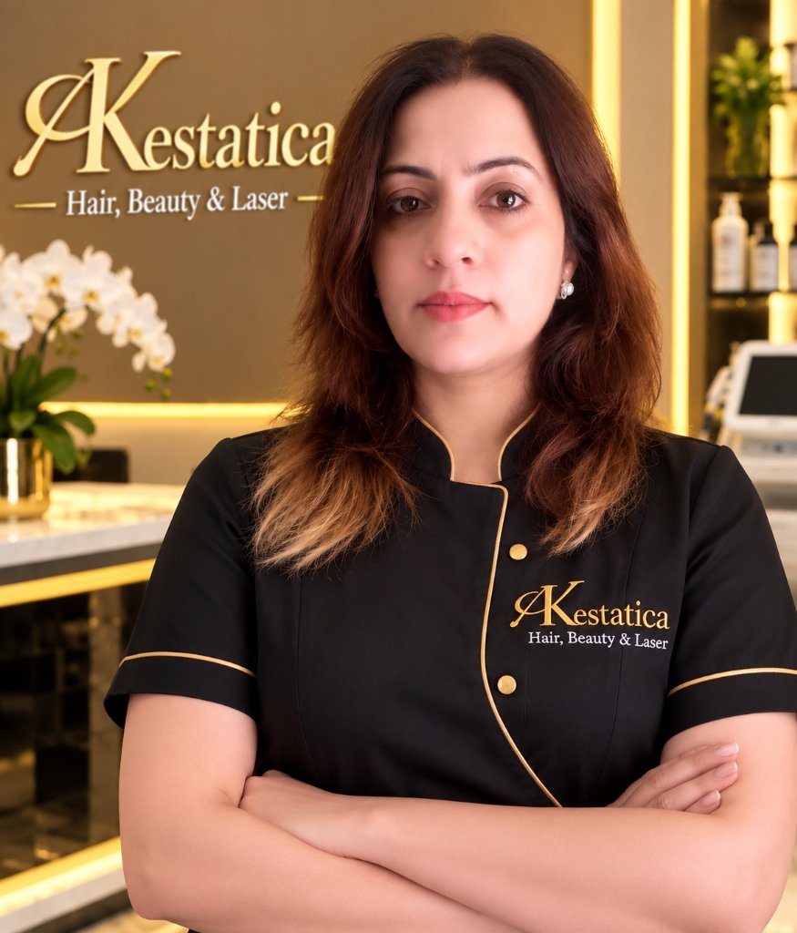 B K Singh - Founder & Director of Akestatica Hair, Beauty & Laser